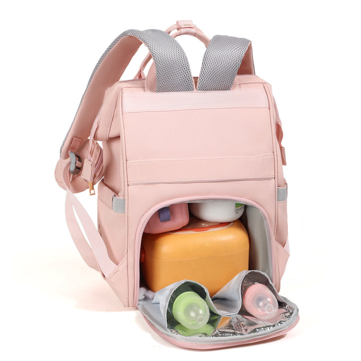 Elegant Multi-Functional Quilted Backpack Stornfield