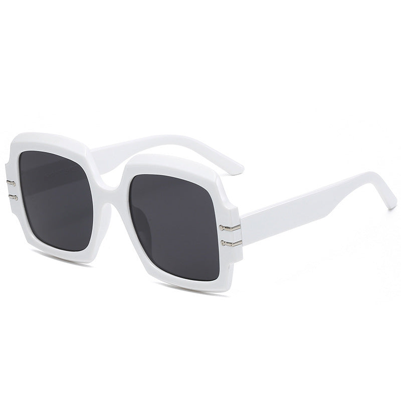 Women's Fashion Oversized Sunglasses with Animal Print Stornfield
