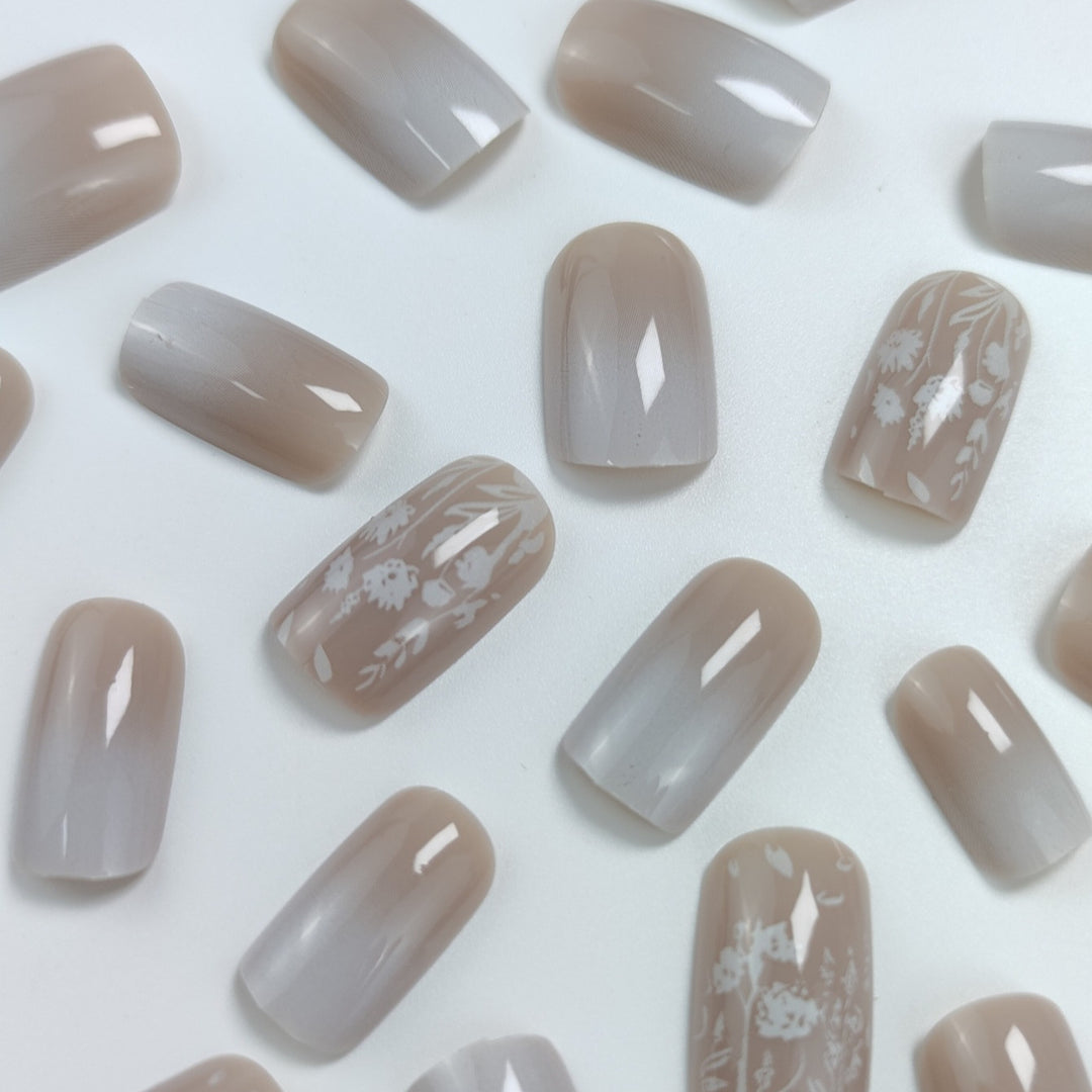 Elegant Ombre Acrylic Nail Enhancements Stornfield 1789915886