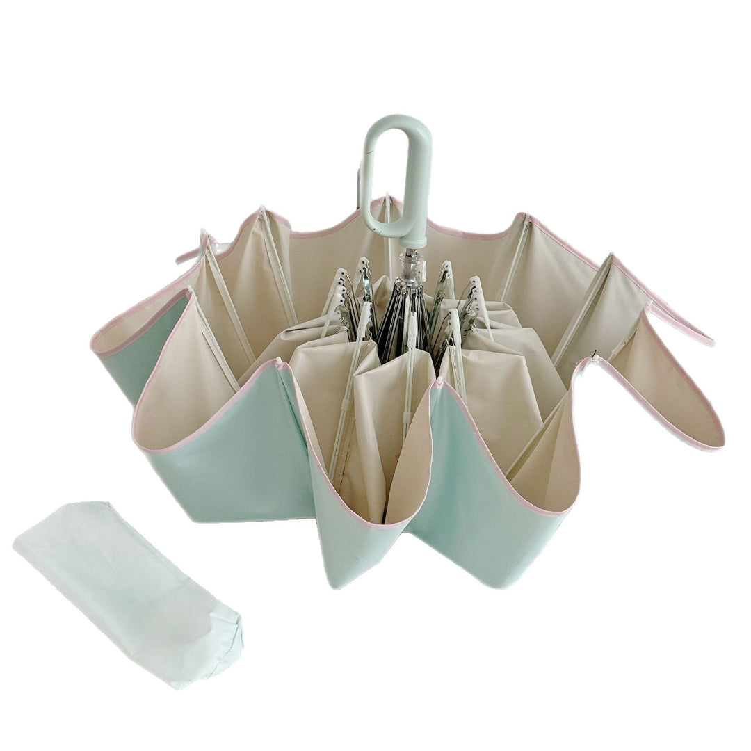 Women's Foldable Umbrella with Innovative Flower Shape Stornfield