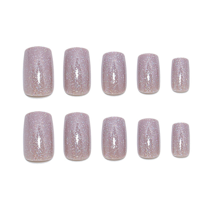 Glamorous Glittering Press-On Nails Stornfield
