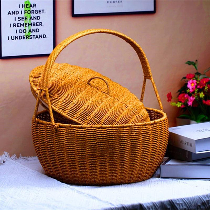 Handmade Woven Storage Basket Stornfield
