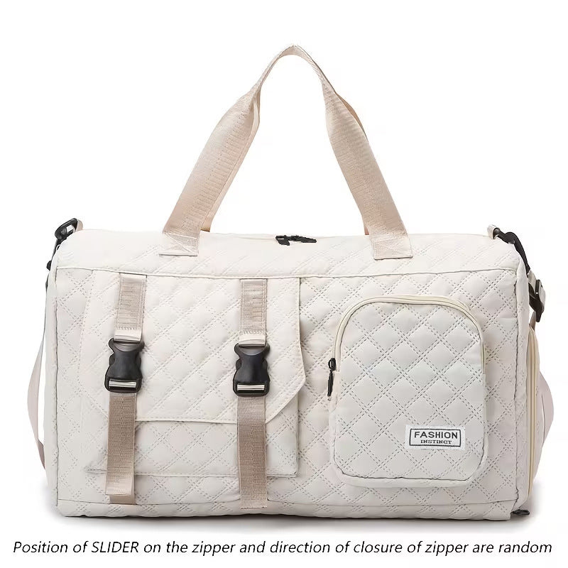 Versatile Quilted Travel Duffel Bag Stornfield