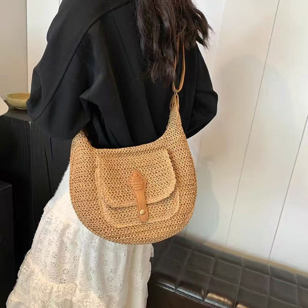 Handcrafted Shoulder Bag in Modern Boho Style Stornfield