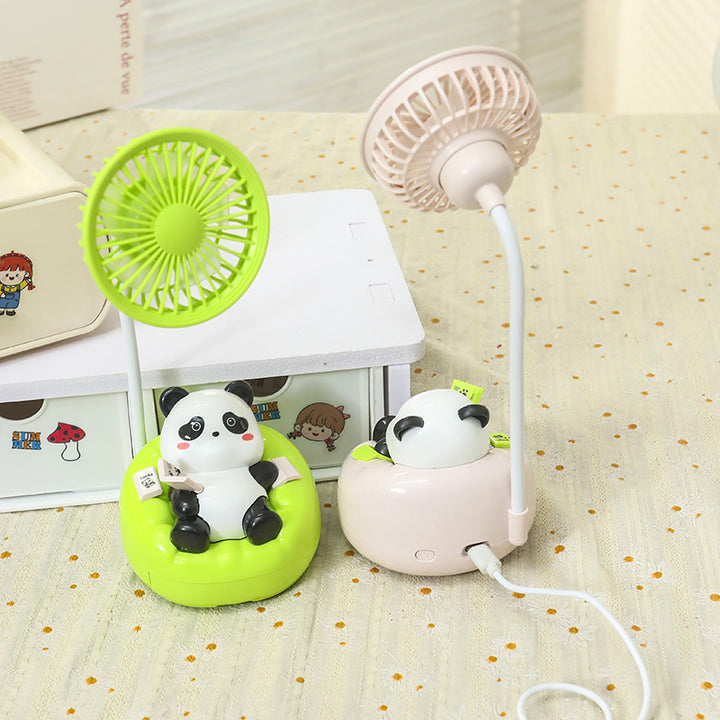 Ladies Portable Mini Fan in Cute Panda Design Stornfield