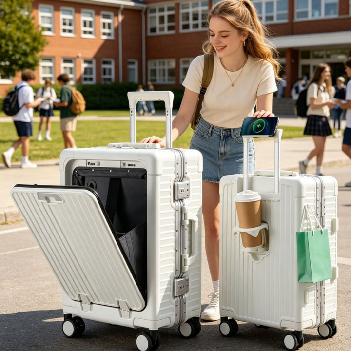Unisex Smart Hard Shell Travel Suitcase Stornfield