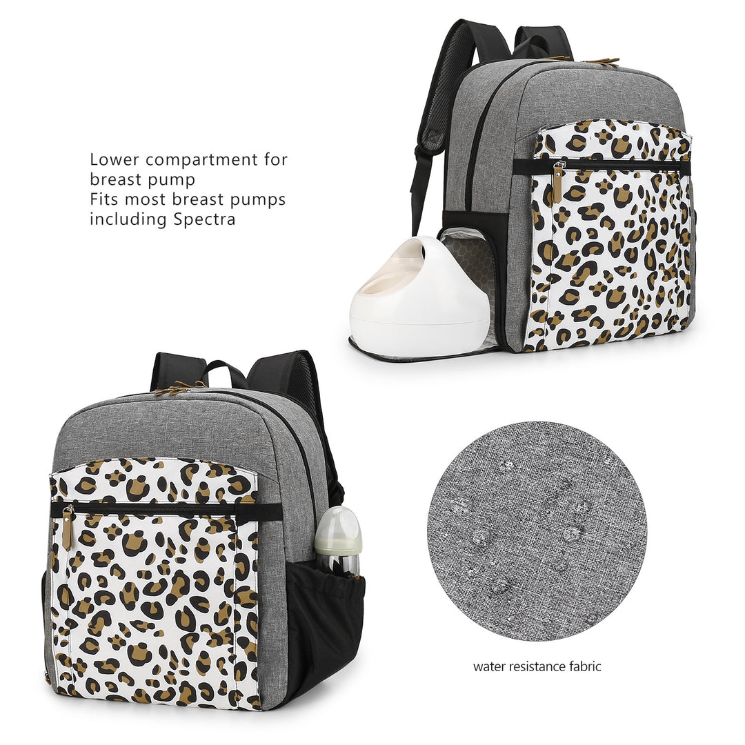 Backpack with Modern Animal Pattern Stornfield