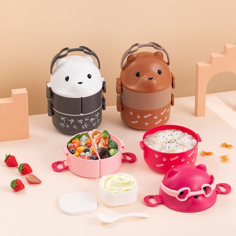 Cute Animal-Themed Snack Container