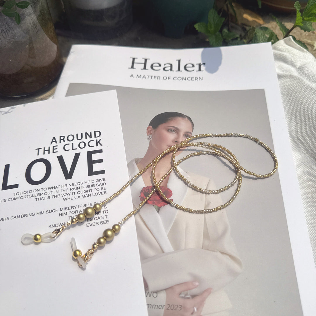 Ornate Beaded Eyewear Chain Stornfield