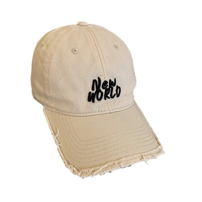 Unisex Distressed Signature Baseball Cap Stornfield