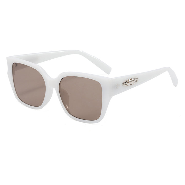 Women's sunglasses in modern square design with clear lenses Stornfield