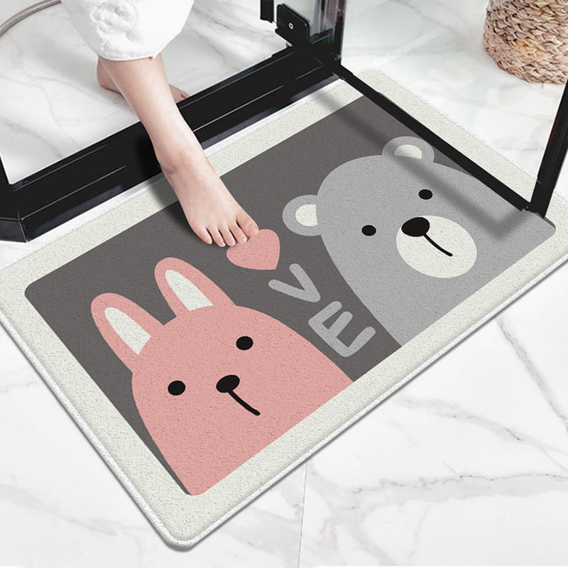 Cute Cartoon Dog-Themed Doormat Stornfield