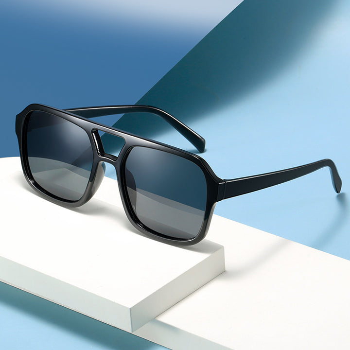 Clear Lens Square Frame Sunglasses Stornfield