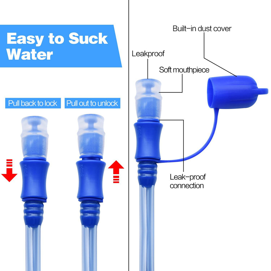 Women flexible drinking bottle made of TPU Stornfield