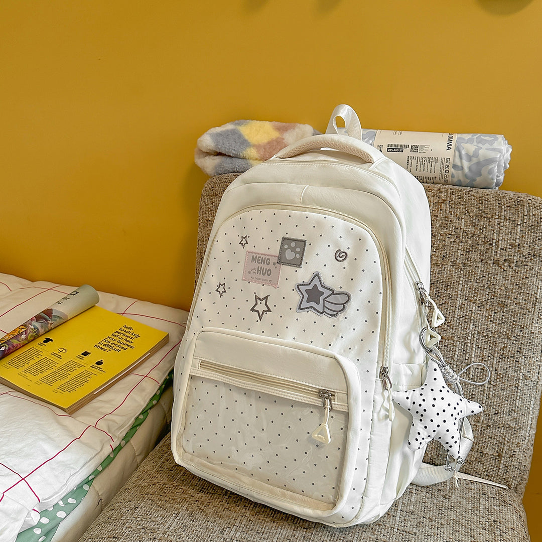 Playful Decorative Graphic Backpack Stornfield
