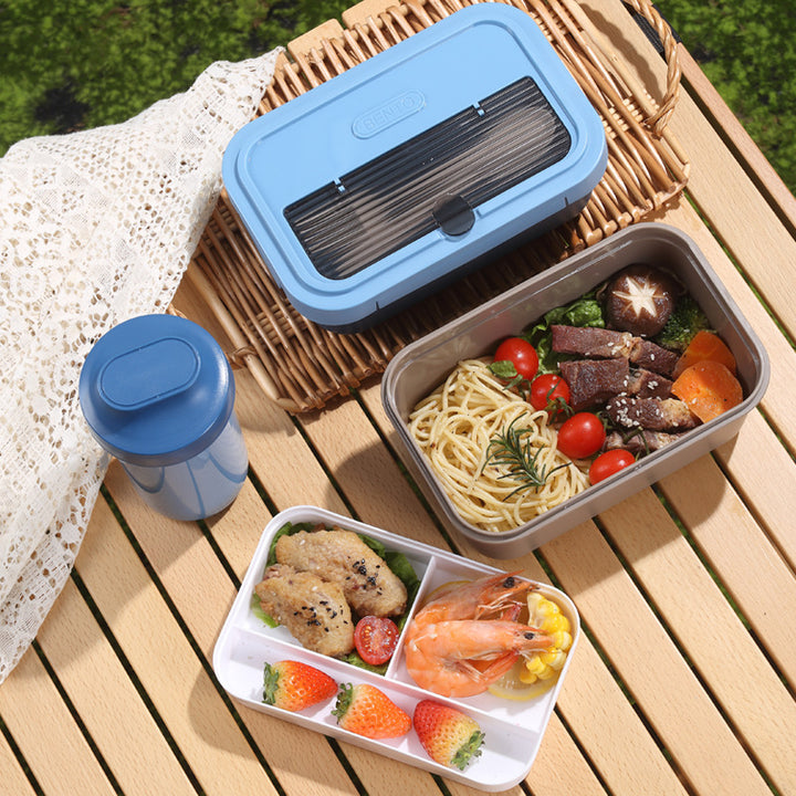 Multi-Compartment Stainless Steel Bento Lunch Box