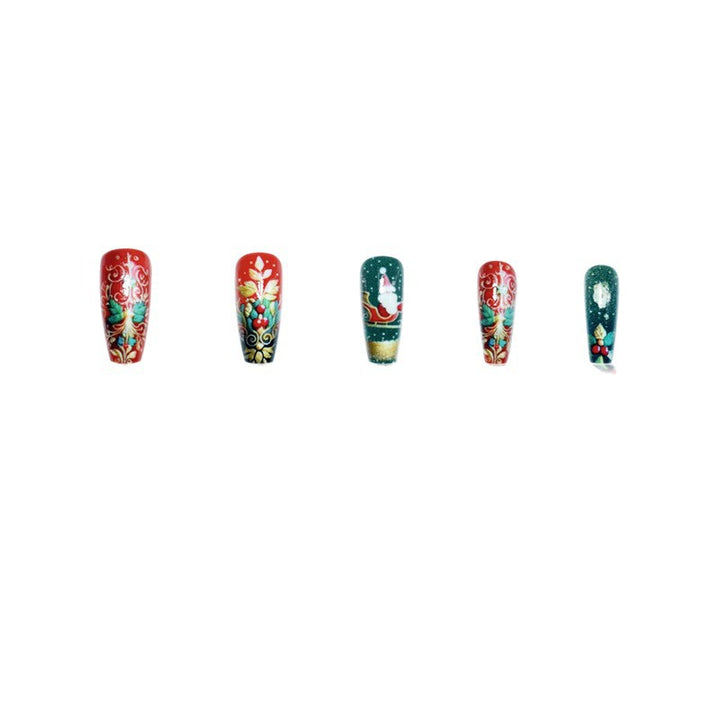 Festive Holiday Nail Art Set Stornfield