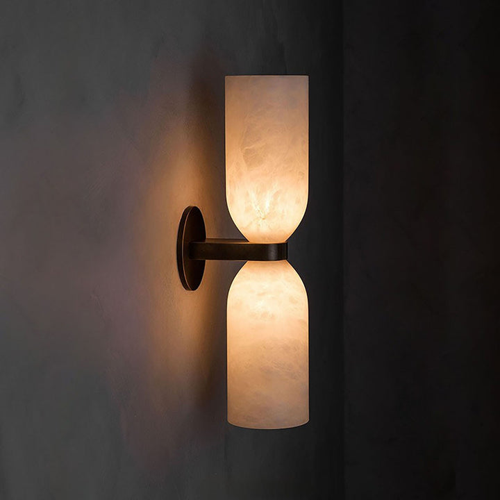 Modern Alabaster Wall Sconce