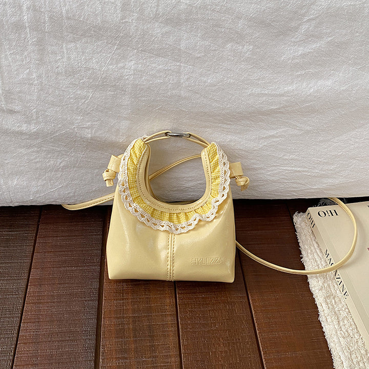 Ruffled Mini Handbag
