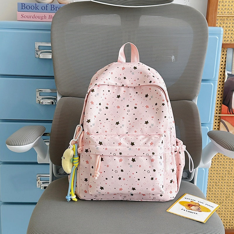 Fun Star-Patterned Backpack Stornfield