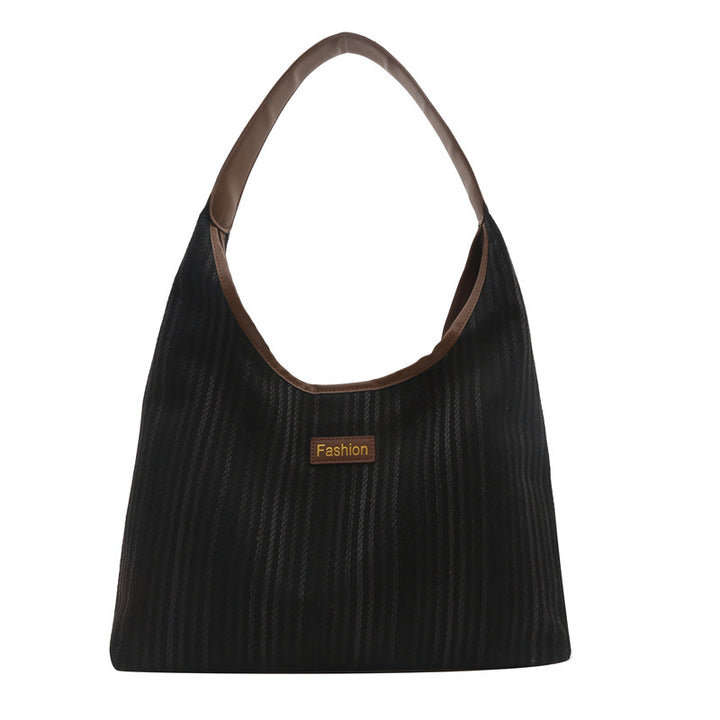 Fashionable Textured Shoulder Bag