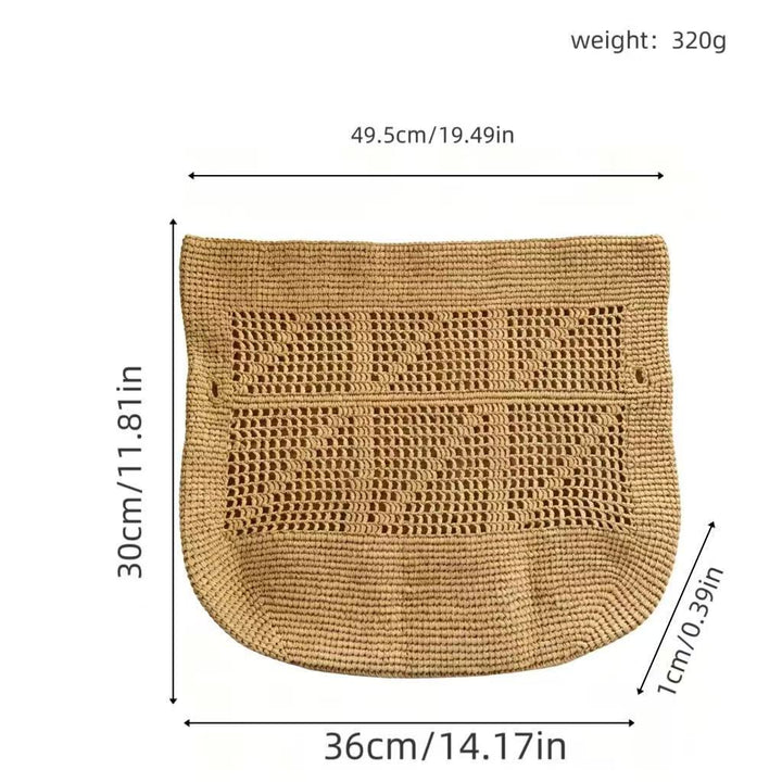 Hand-knotted shoulder bag Stornfield