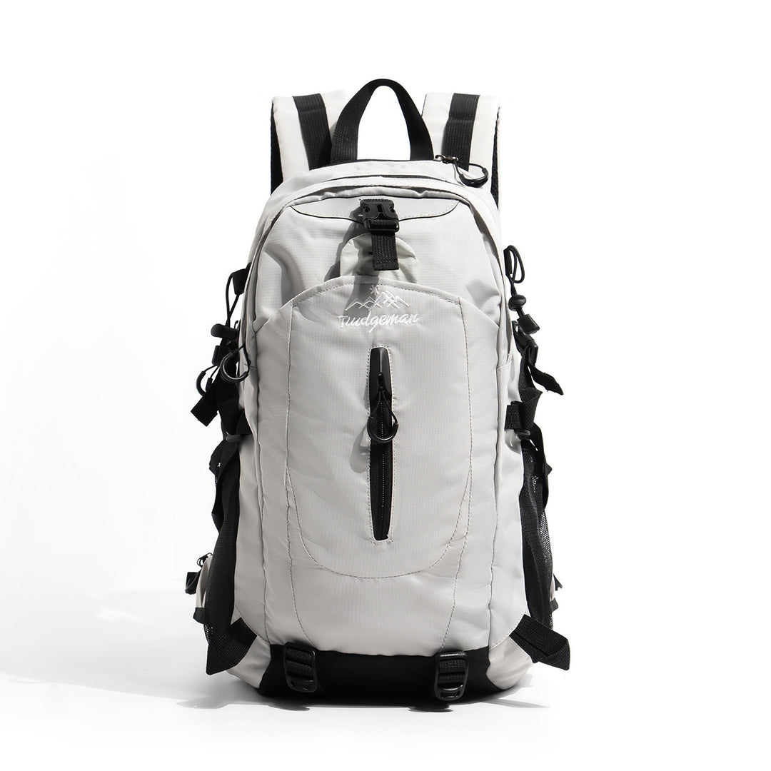 Unisex nan lightweight outdoor backpack with ergonomic back cushion, hydration bladder compartment and multifunctional external pockets Stornfield