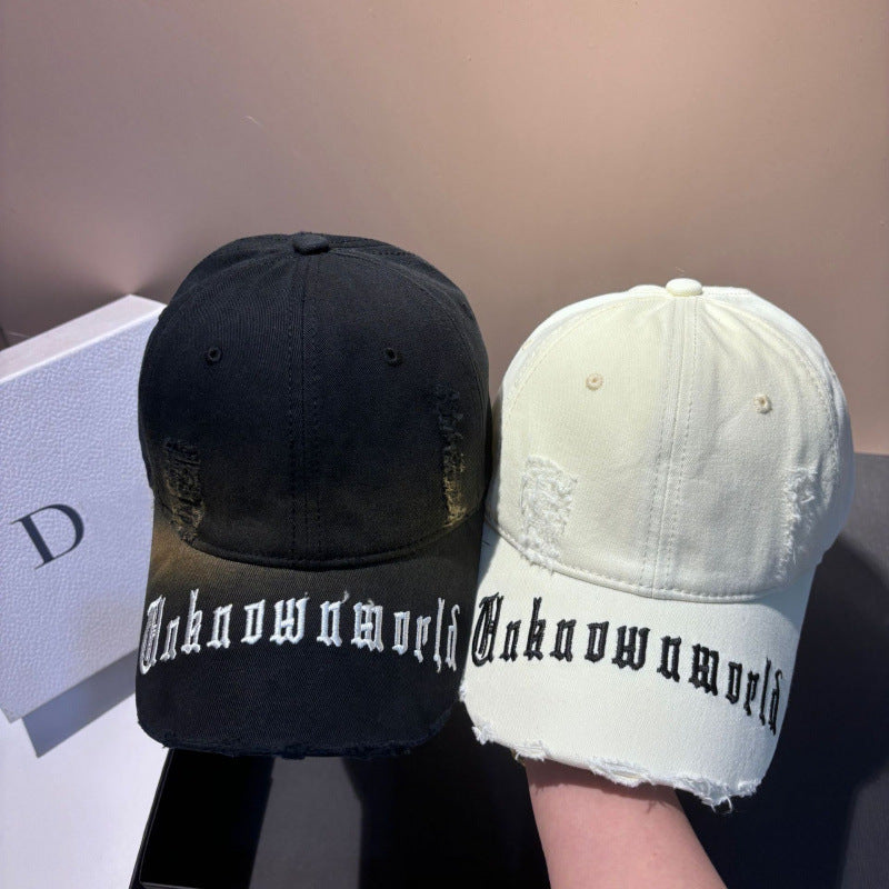 Men's Distressed Graphic Baseball Cap Stornfield