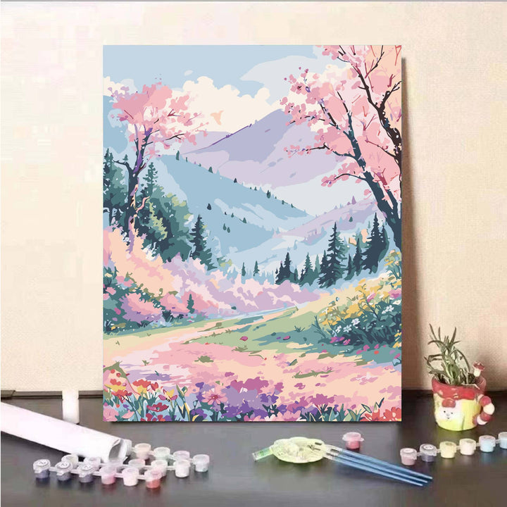 Scenic Landscape Paint by Numbers Kit Stornfield