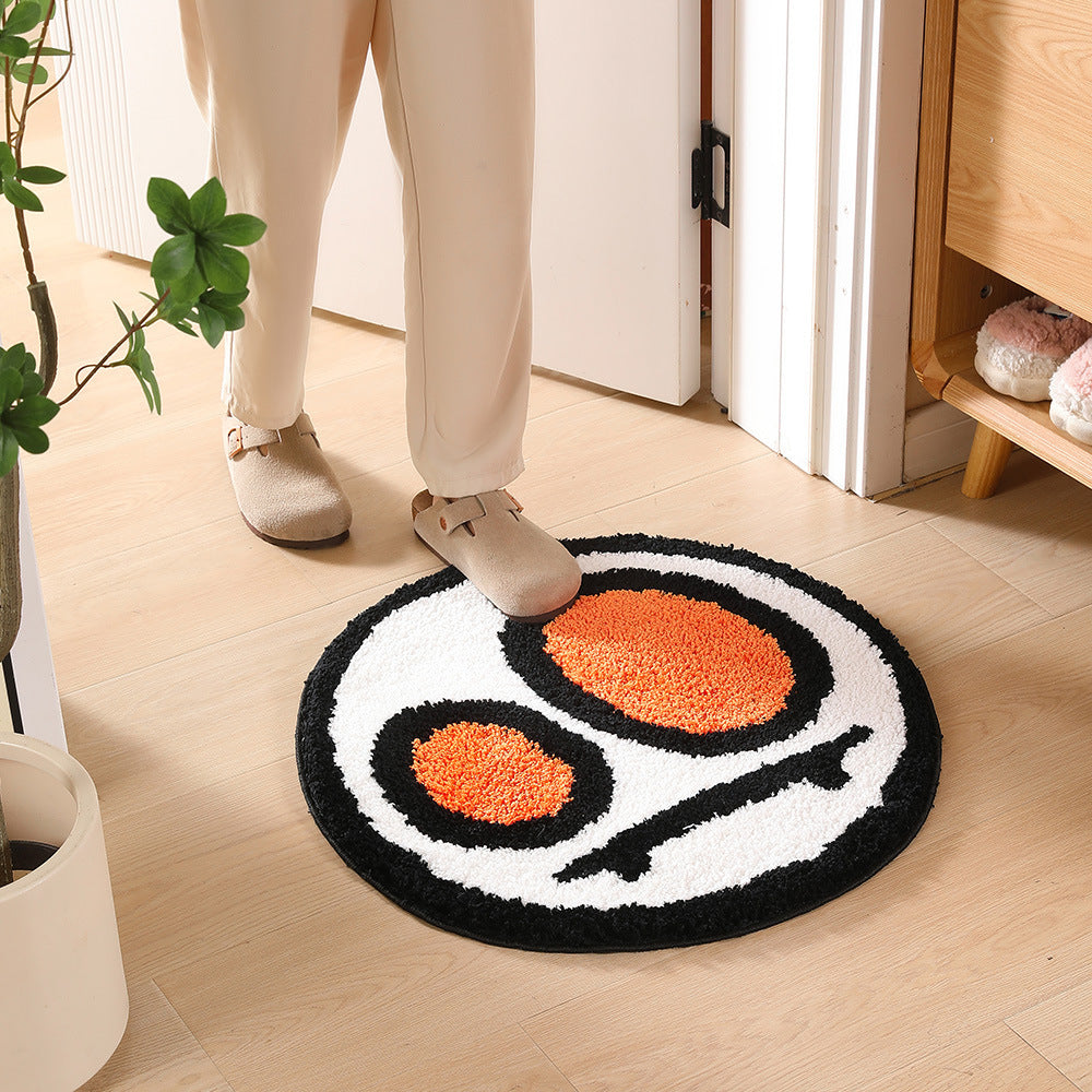 Cute Hedgehog Design Bath Mat