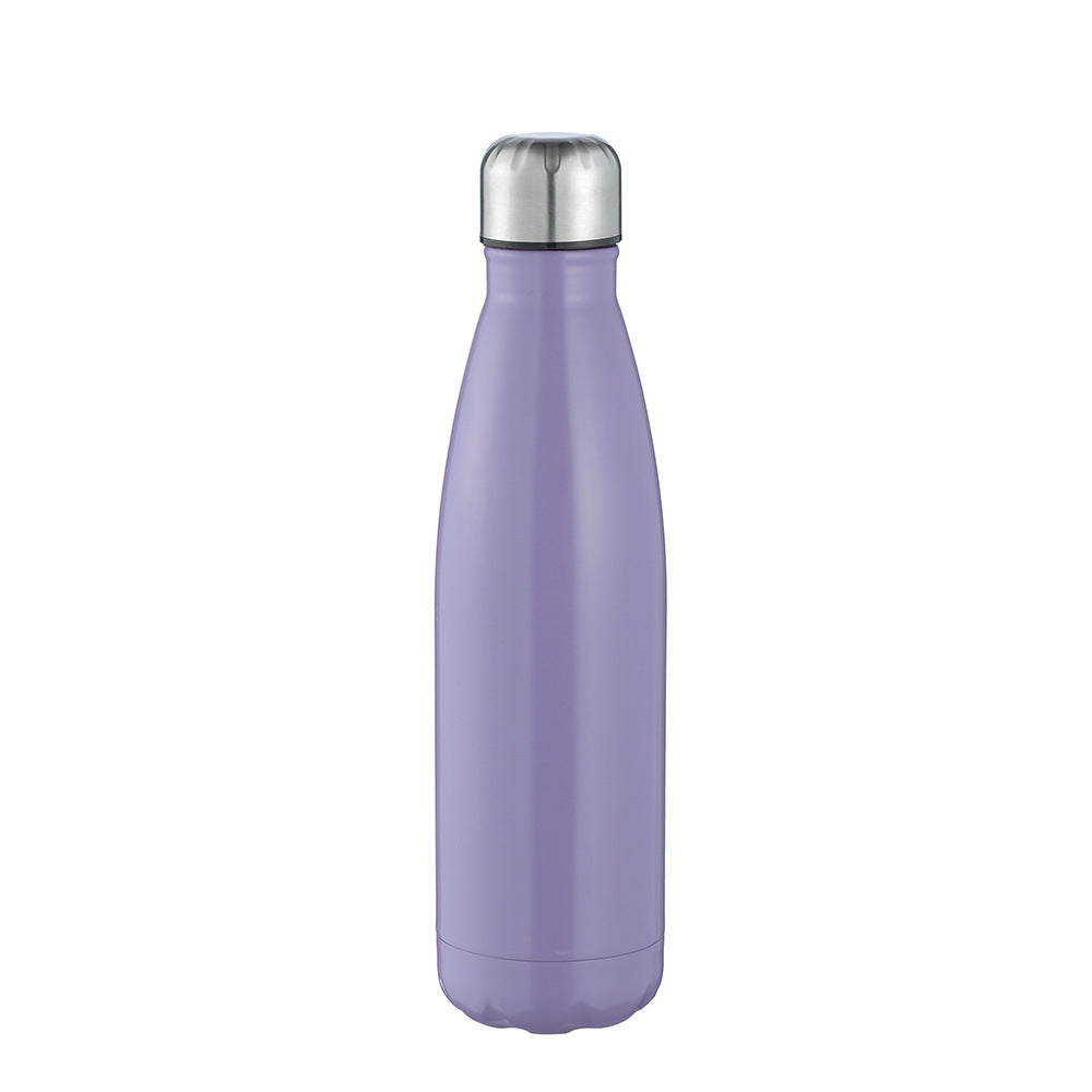 Unisex double-walled insulated bottle made of stainless steel with vacuum insulation and leak-proof screw cap Stornfield