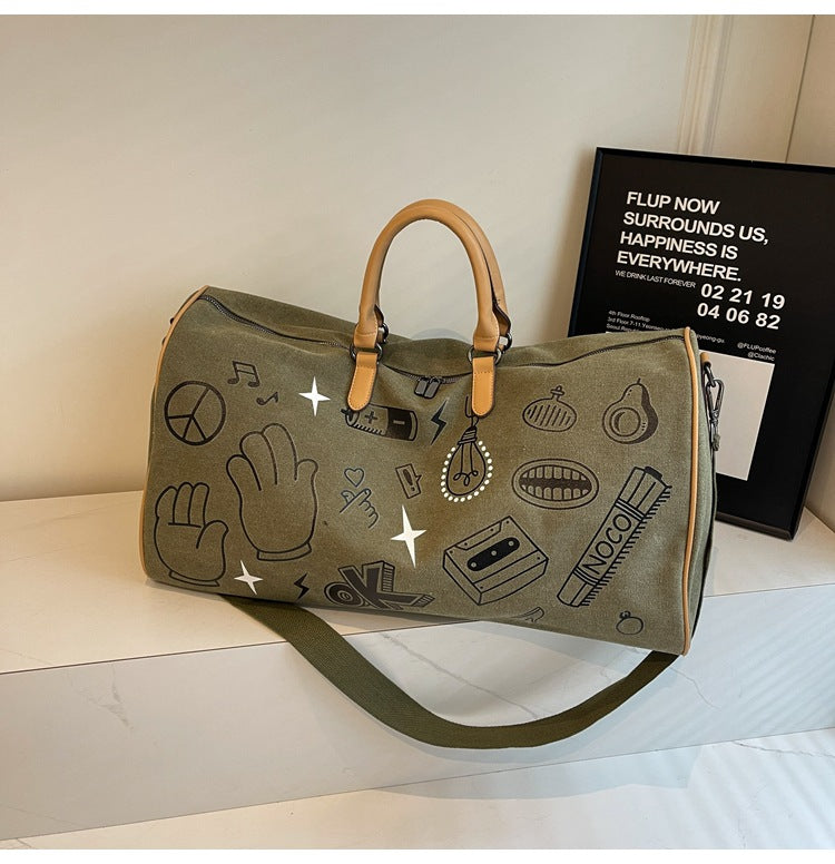 Fun Patterned Weekender Duffle Bag Stornfield