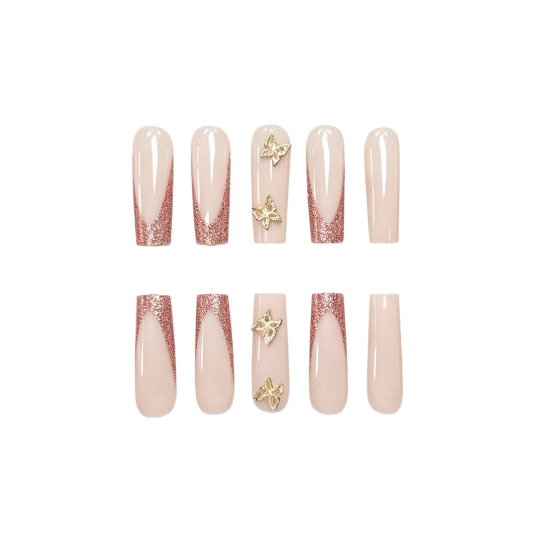 Decorative Glittery Nail Enhancements Stornfield