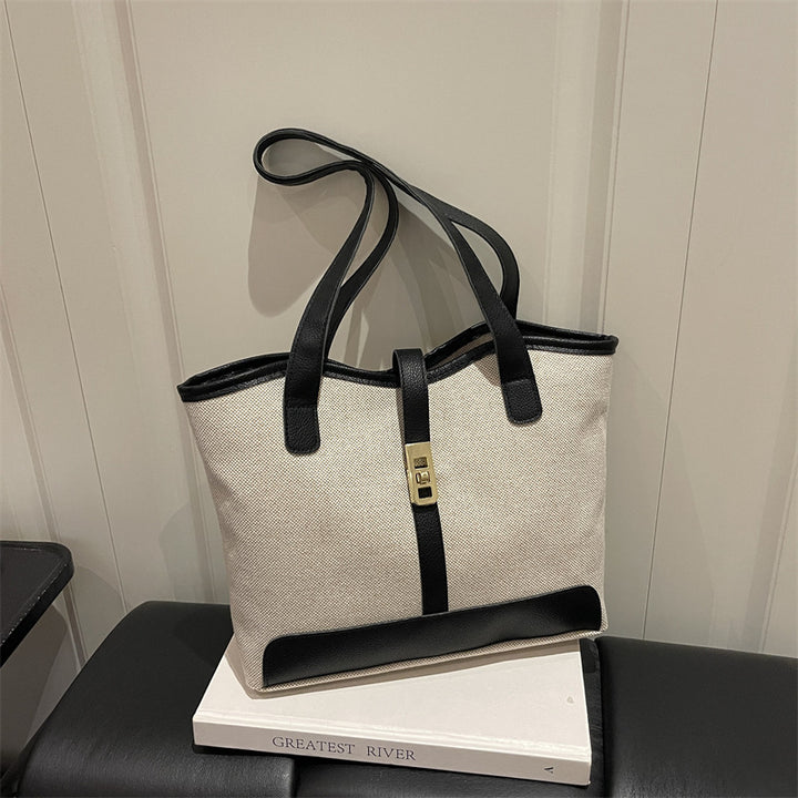 Stylish Canvas Shopper Tote