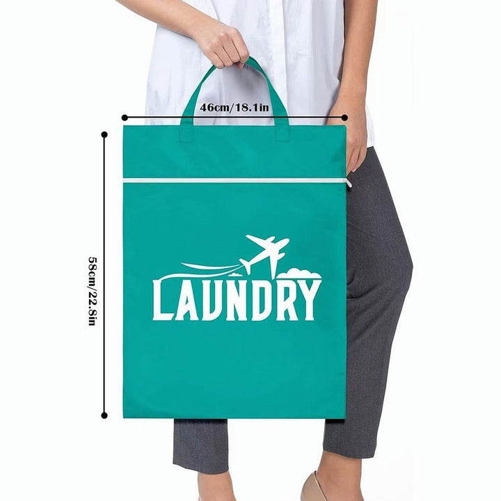 Stylish Laundry Tote with Zipper Stornfield
