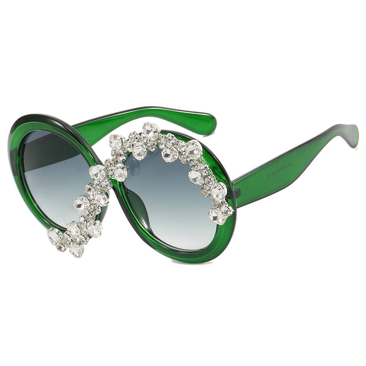 Ladies Glamorous Sunglasses with Rhinestone Applications Stornfield
