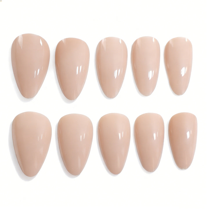 Premium Almond-Shaped Press-On Nail Enhancements Stornfield