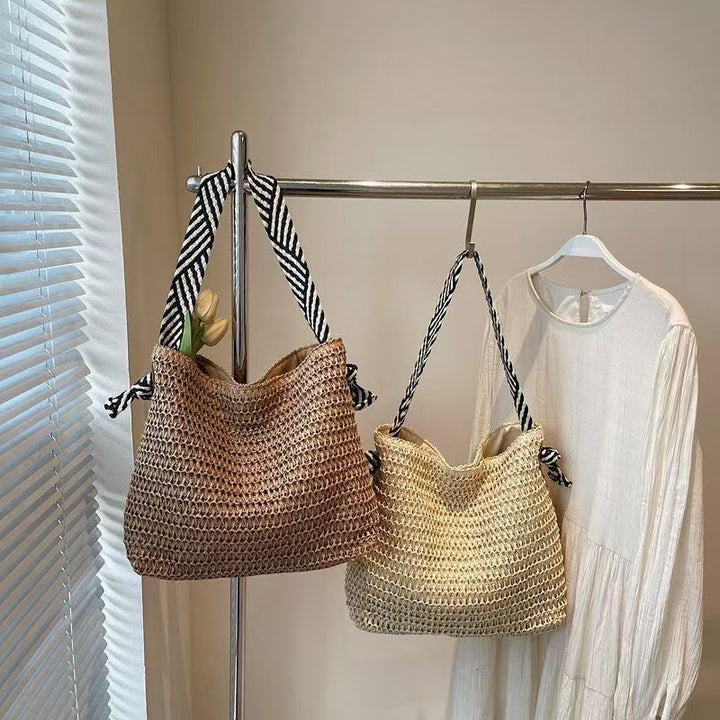 Large shopping bag with woven design Stornfield