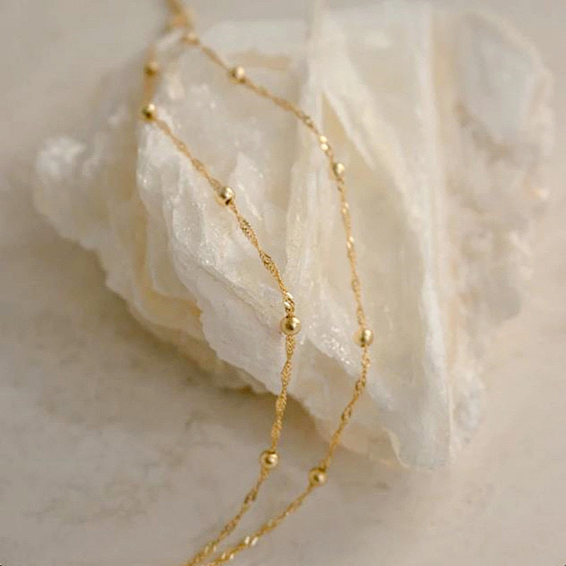 Delicate Silver Chain Bracelet Stornfield