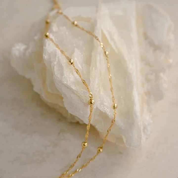 Delicate Silver Chain Bracelet Stornfield