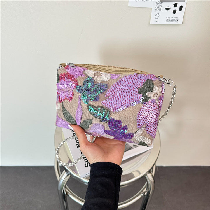 WoFloral Embellished Clutch Purse Stornfield