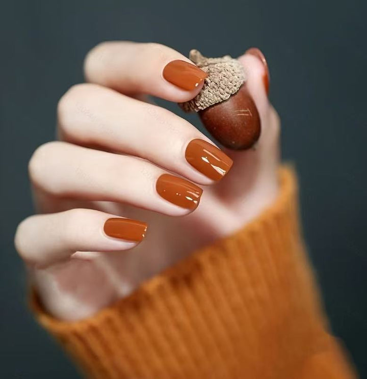 Glossy Press-On Nail Tips Stornfield