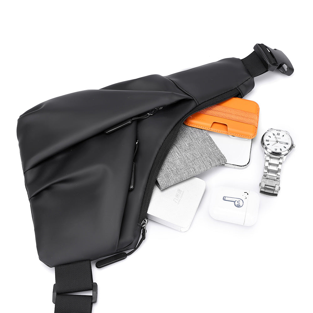 Sling bag with ergonomic design and water-repellent material Stornfield