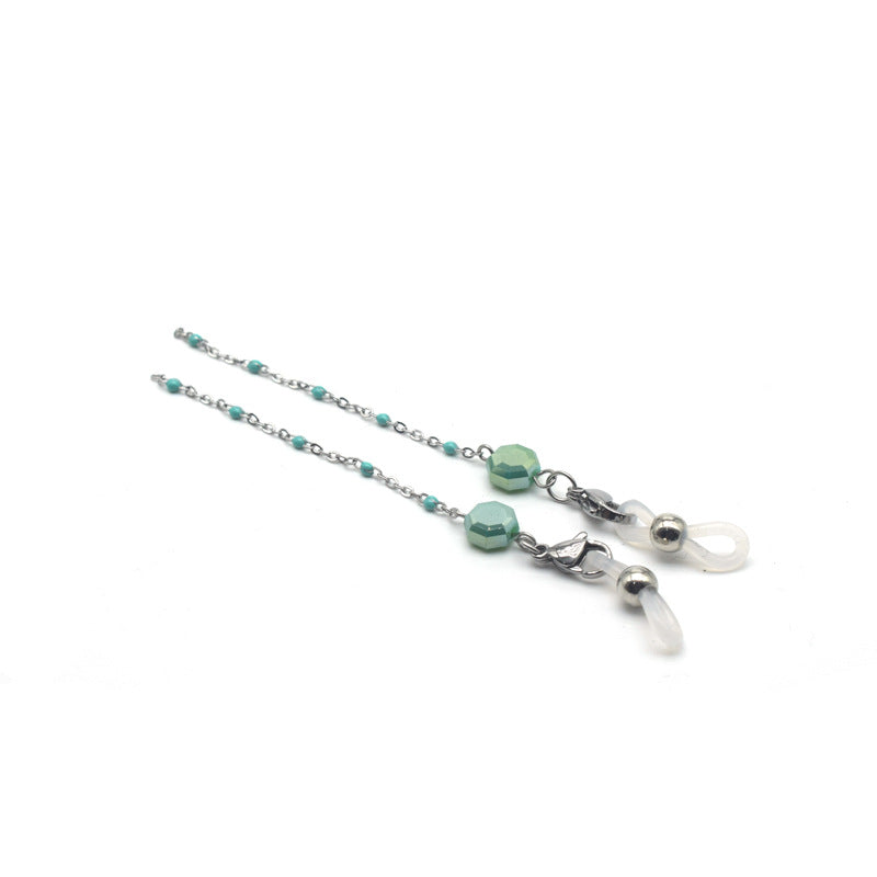 Decorative Chain Necklace with Beaded Accents Stornfield