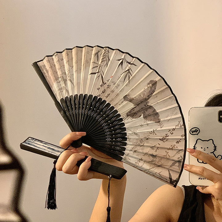 Hand fan with elegant butterfly design Stornfield