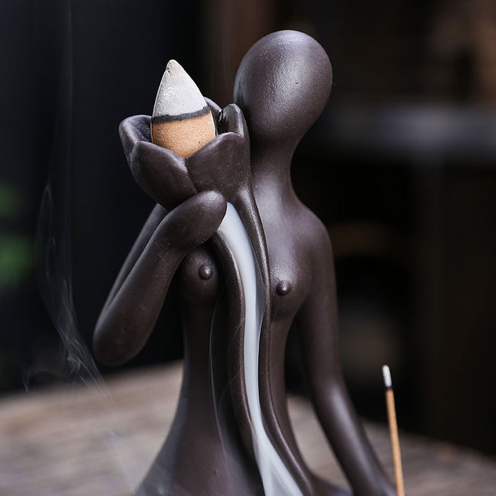 Artistic Meditation Incense Holder