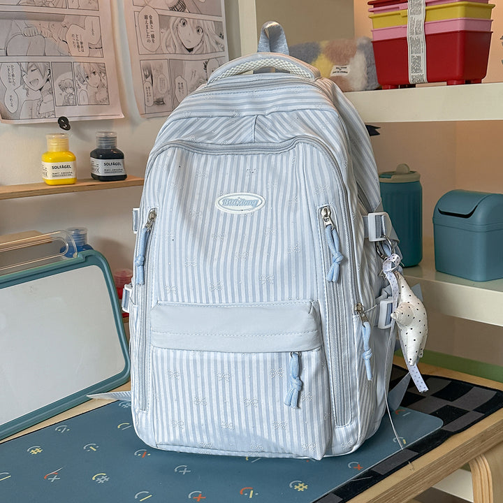 Stylish Striped Backpack Stornfield
