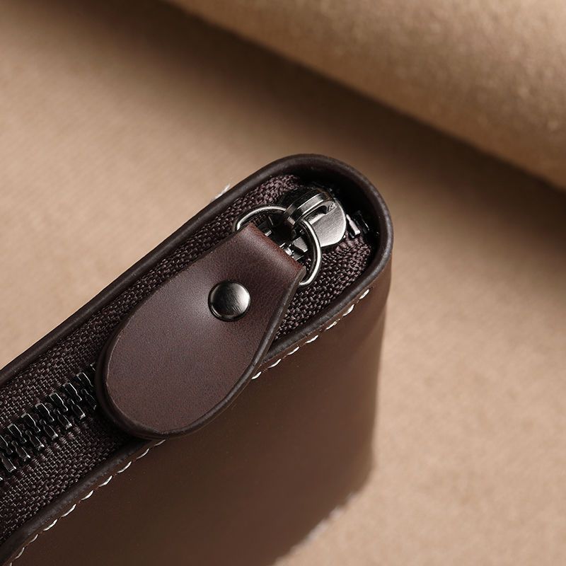 Premium Zippered Multi-Card Wallet