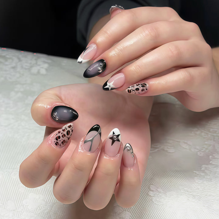 Artistic Glamour Press-On Nail Set