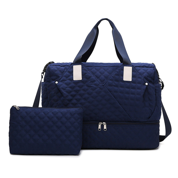 Quilted Multitasking Travel Duffle Bag Stornfield